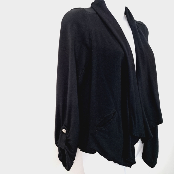 Dolan Left Coast Collection Signature Soft Stretch Jersey Knit Cardigan - Picture 3 of 8